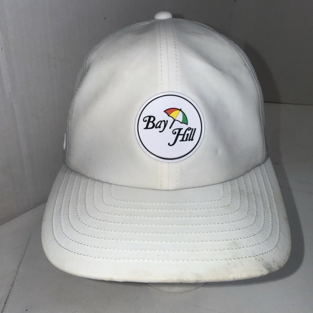 Melin The Legend Hydro Bay Hill White Golf Dad Orlando FL Adjustable Men's Hat